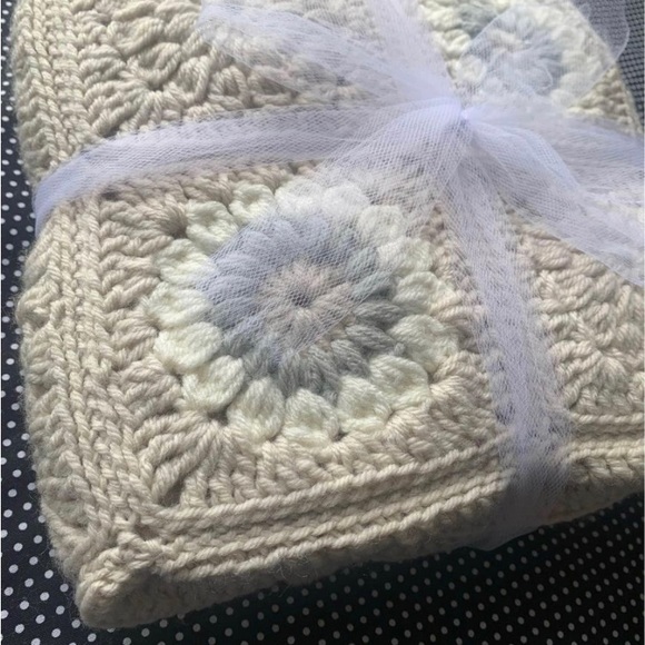 SOLD Handcrafted Baby Blanket - Picture 6 of 6
